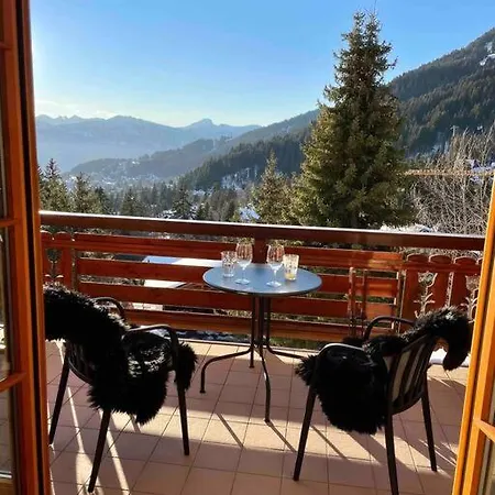 Apartment With Stunning View! Ski-In, Ski-Out Villars-sur-Ollon Extérieur photo